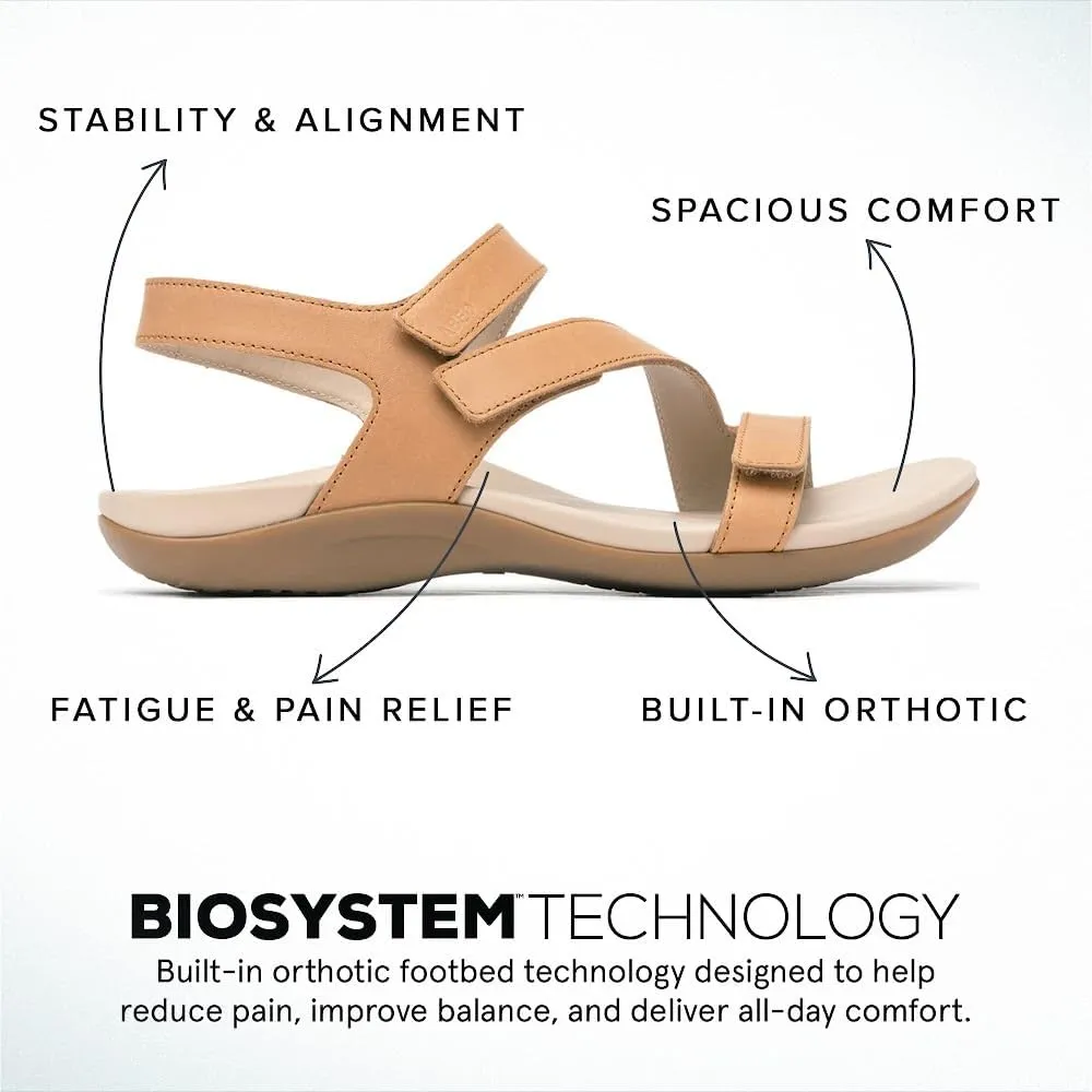 ABEO Oasis Women's Sandals | Metatarsal Support | Orthopedic Arch Support Comfort Sandals With Built-In Metatarsal Pads