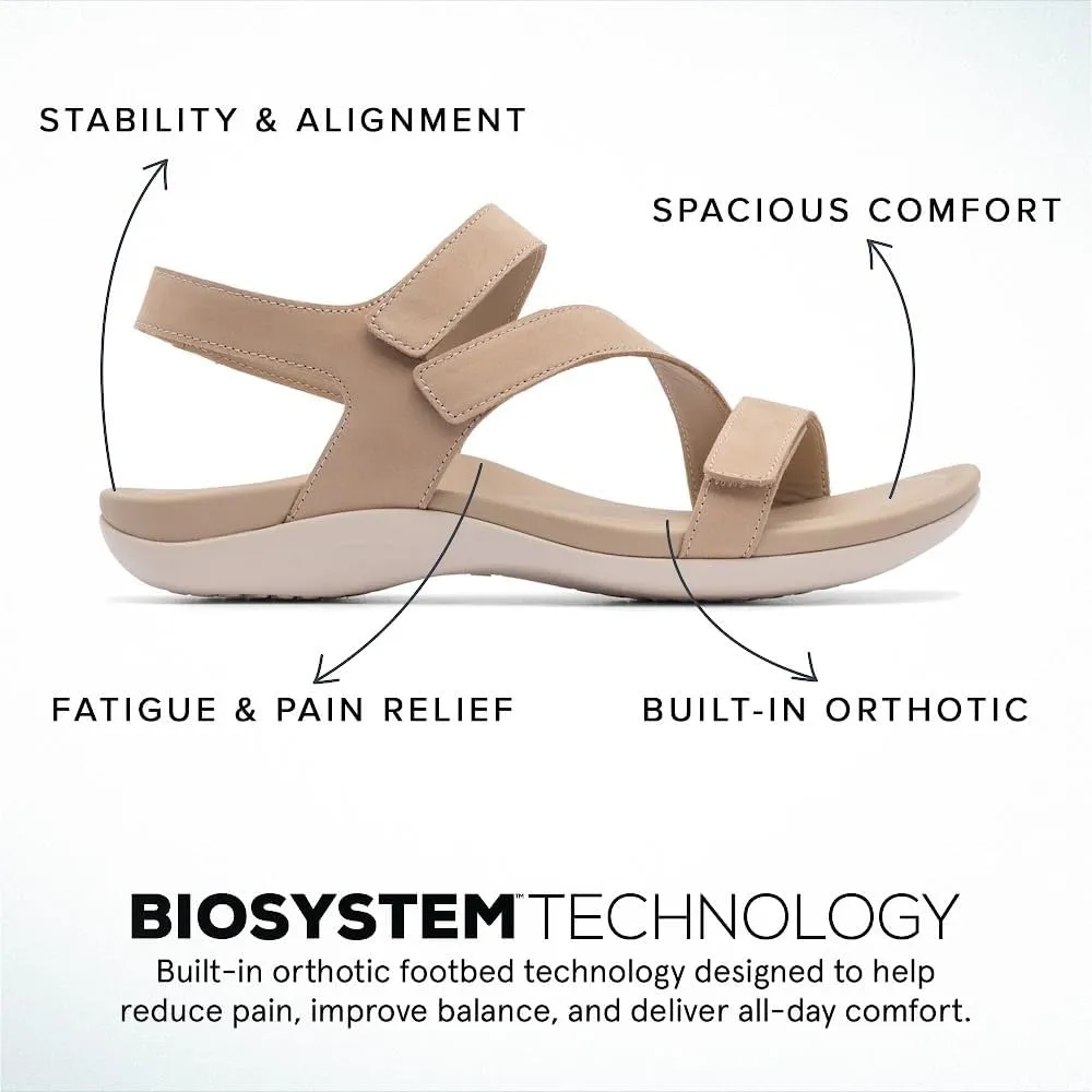 ABEO Oasis Women's Sandals | Metatarsal Support | Orthopedic Arch Support Comfort Sandals With Built-In Metatarsal Pads