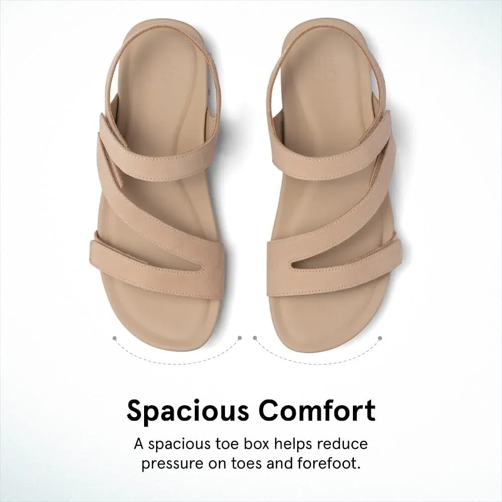 ABEO Oasis Women's Sandals | Metatarsal Support | Orthopedic Arch Support Comfort Sandals With Built-In Metatarsal Pads