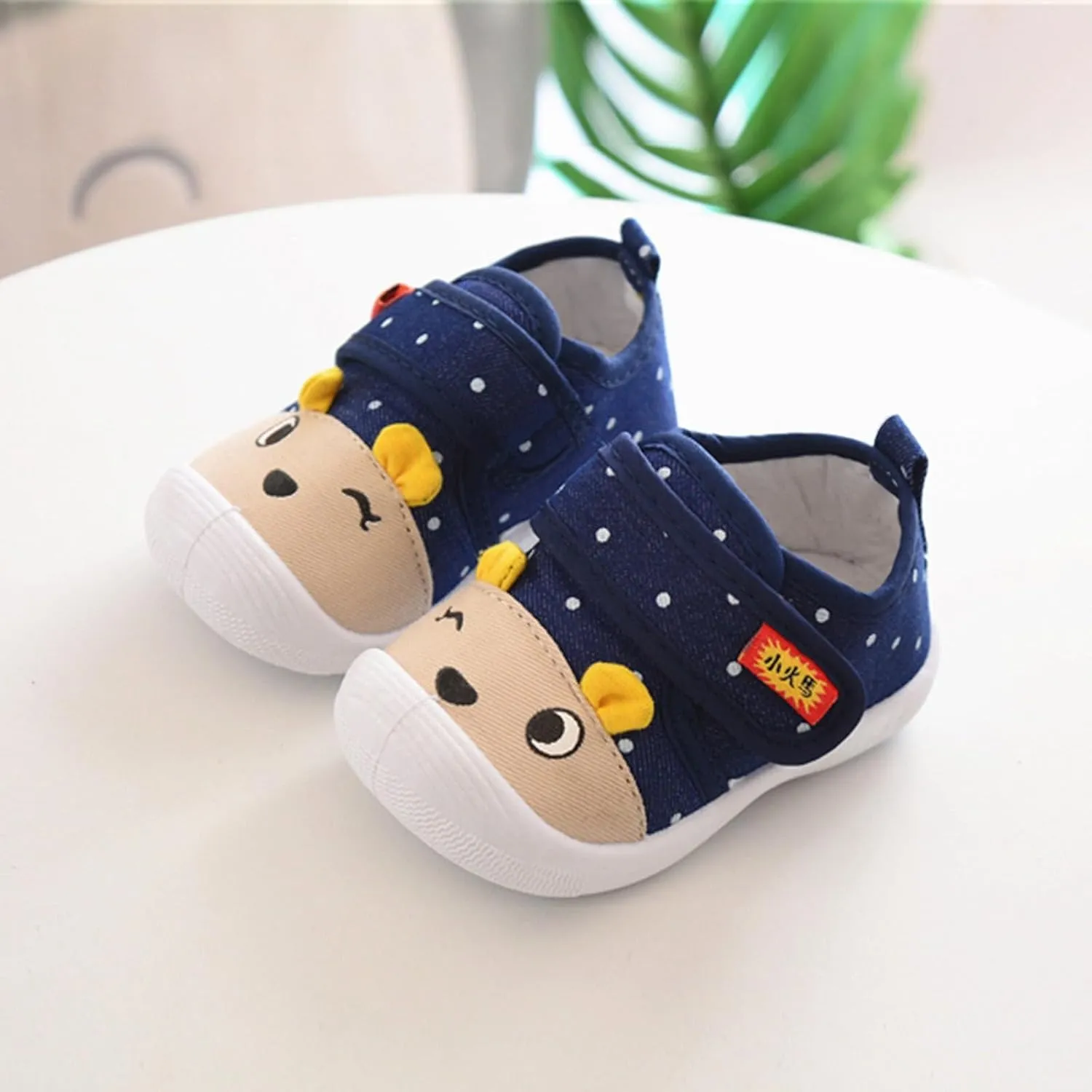 Baby Girl Squeaky Infant 𝐂artoon Sole Shoes Baby Kids Boys Soft -Slip Girls Toddler Comfort Anti-Slip Soft Sole Shoes