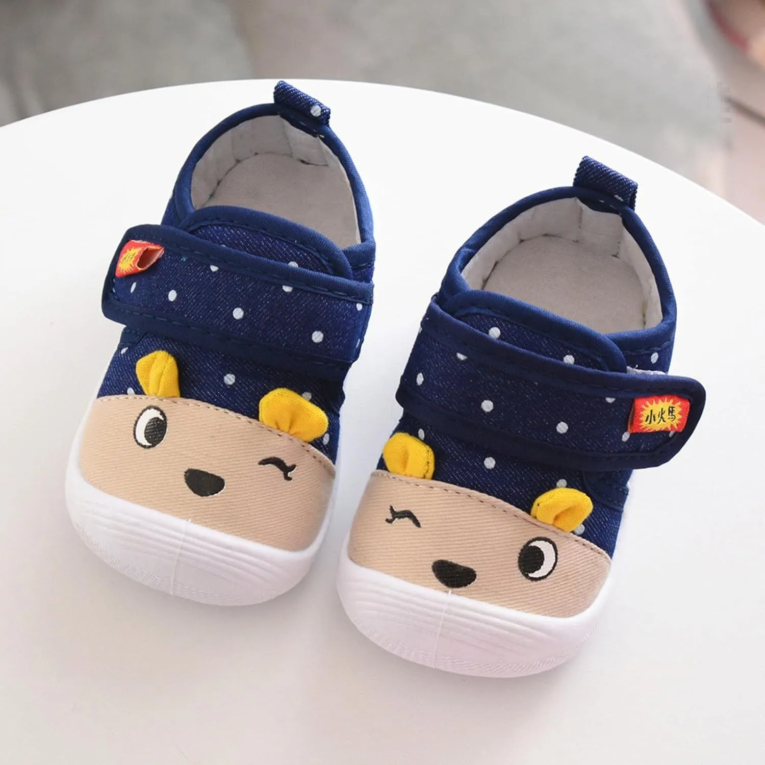 Baby Girl Squeaky Infant 𝐂artoon Sole Shoes Baby Kids Boys Soft -Slip Girls Toddler Comfort Anti-Slip Soft Sole Shoes