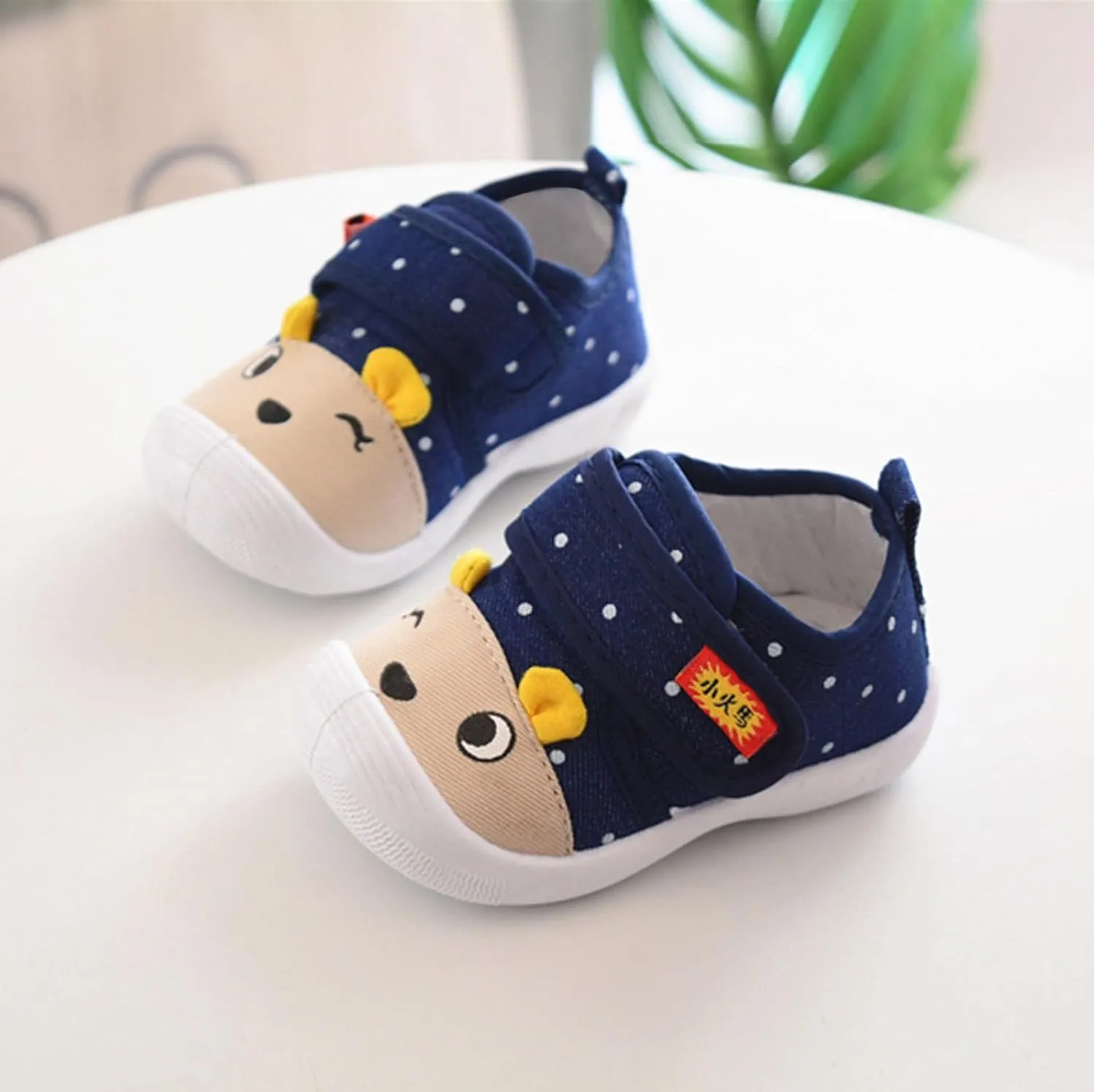 Baby Girl Squeaky Infant 𝐂artoon Sole Shoes Baby Kids Boys Soft -Slip Girls Toddler Comfort Anti-Slip Soft Sole Shoes