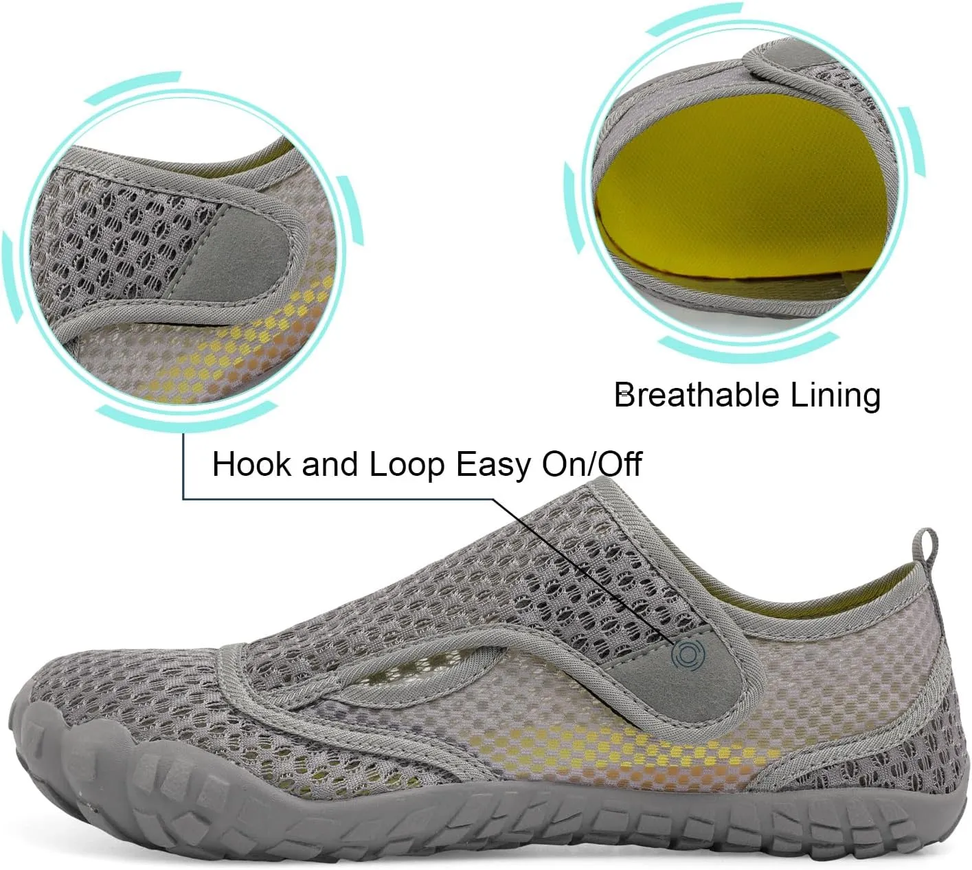 Centipede Demon Swim Water Shoes for Women Men Quick Dry Barefoot Aqua Sneakers Shoe for Beach Hiking Diving Boating River Outdoor Water Sports