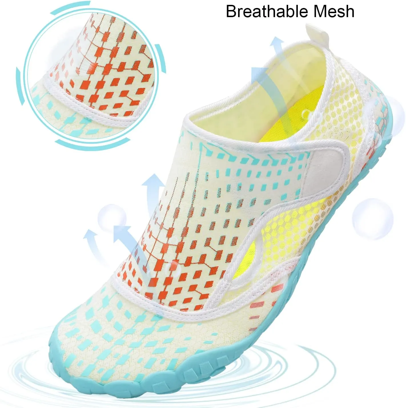 Centipede Demon Swim Water Shoes for Women Men Quick Dry Barefoot Aqua Sneakers Shoe for Beach Hiking Diving Boating River Outdoor Water Sports