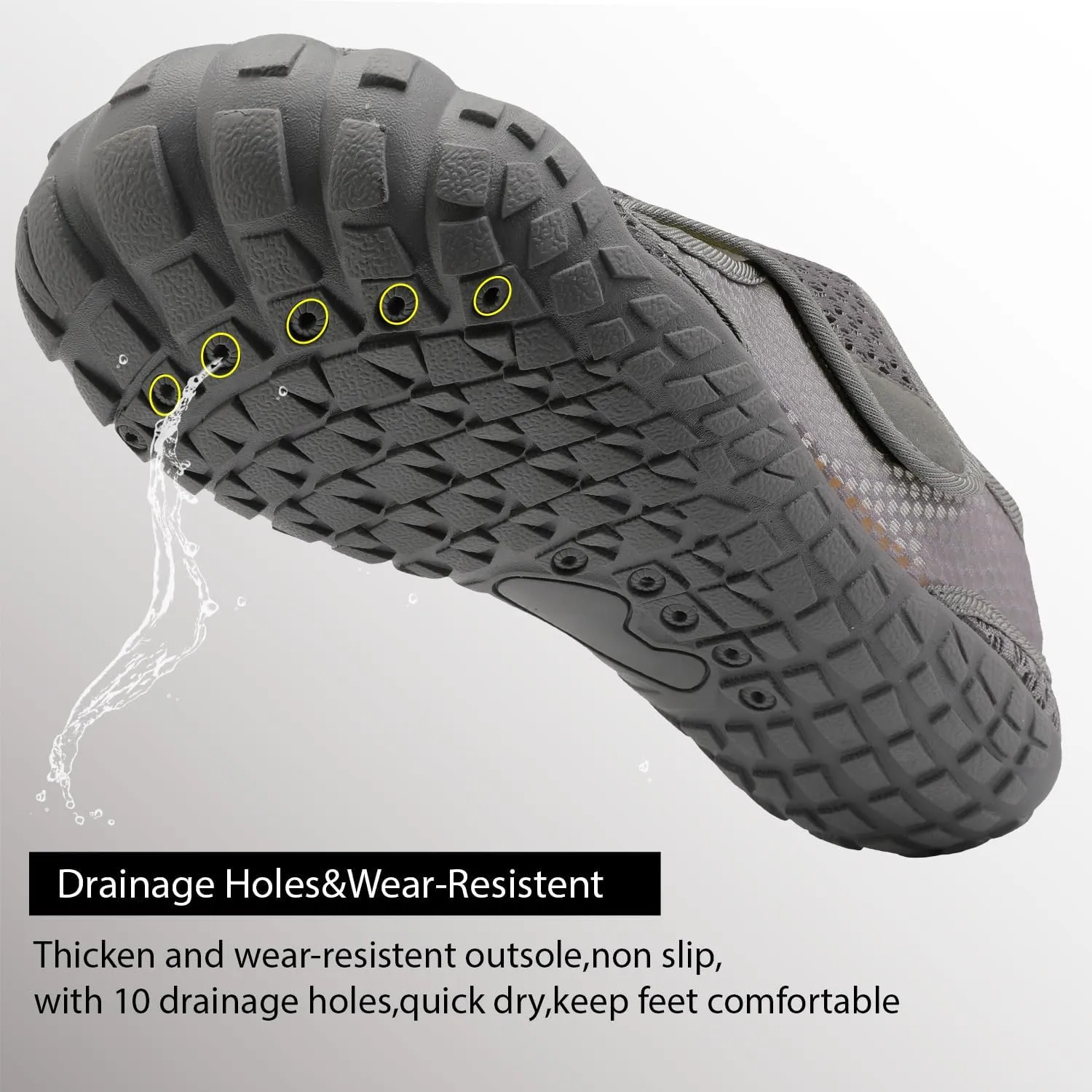 Centipede Demon Swim Water Shoes for Women Men Quick Dry Barefoot Aqua Sneakers Shoe for Beach Hiking Diving Boating River Outdoor Water Sports
