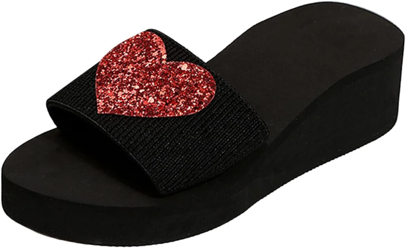 Fashion Thick Bottom Sandals for Women Summer Platform Comfortable Low Wedges Sandal Casual Sandals for Women