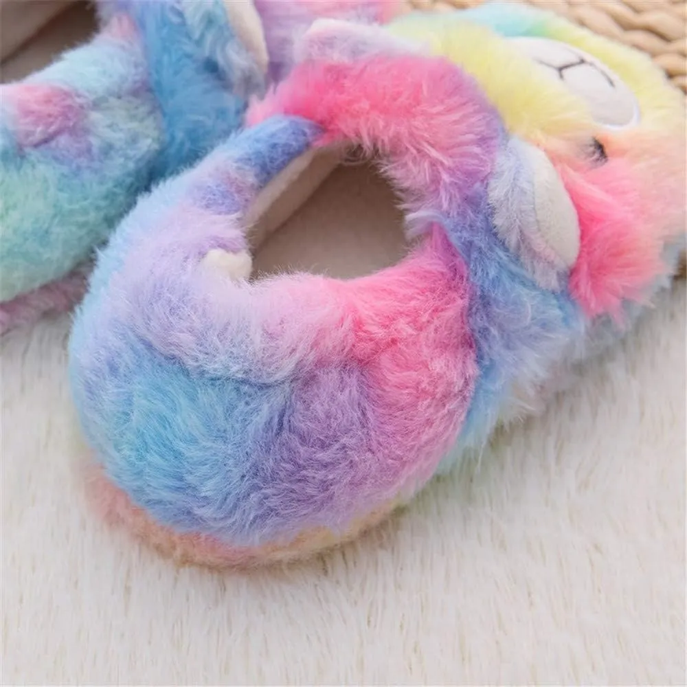 Girls Cute Warm Slipper In Winter