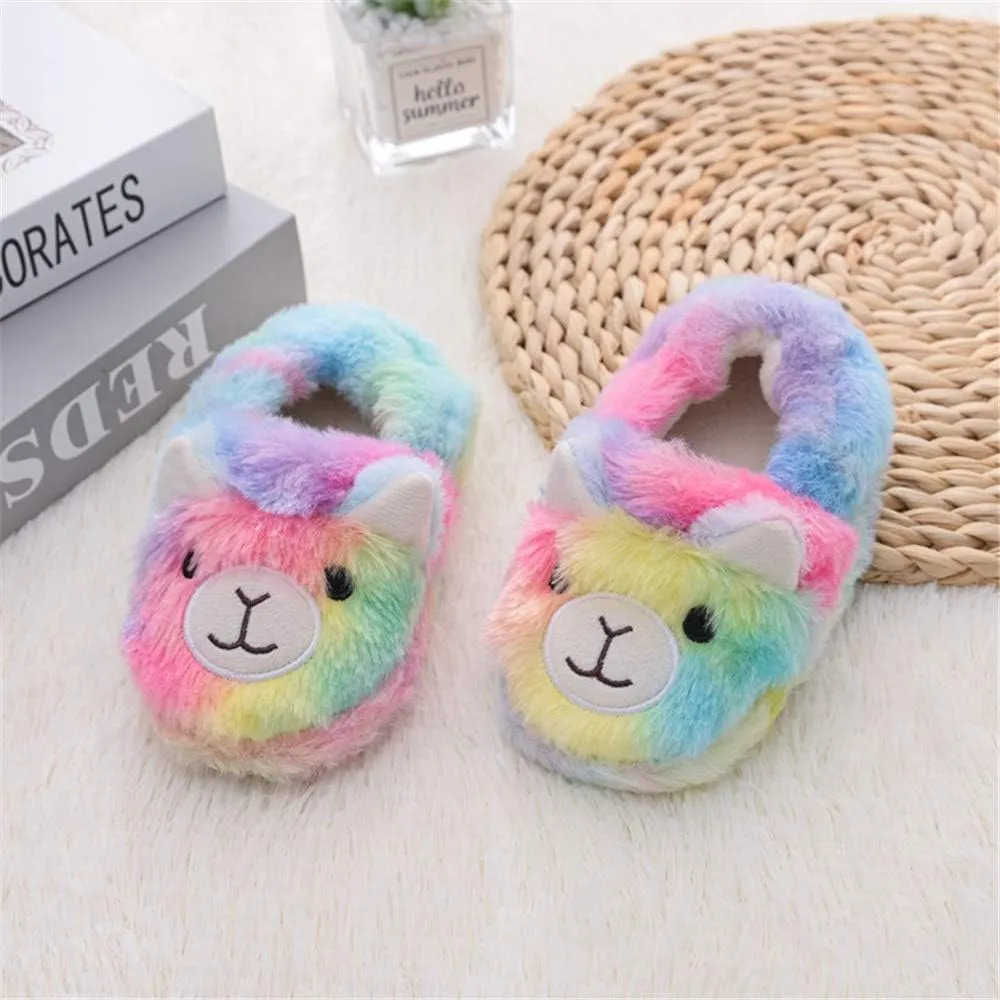 Girls Cute Warm Slipper In Winter