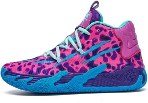 High top Neutral Basketball Shoes Men's Shoes Women's Shoes Super Light Sneakers wear Resistant high top Graffiti Style Combat Shoes Couple Style