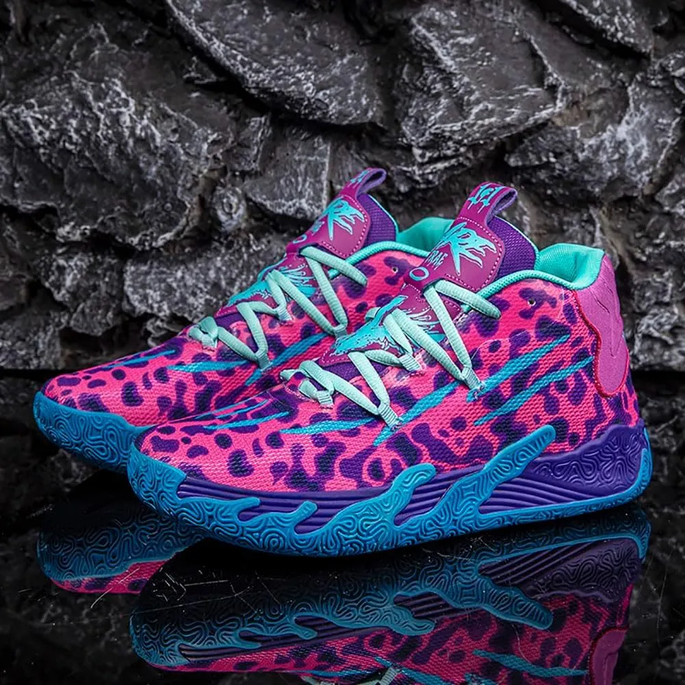 High top Neutral Basketball Shoes Men's Shoes Women's Shoes Super Light Sneakers wear Resistant high top Graffiti Style Combat Shoes Couple Style