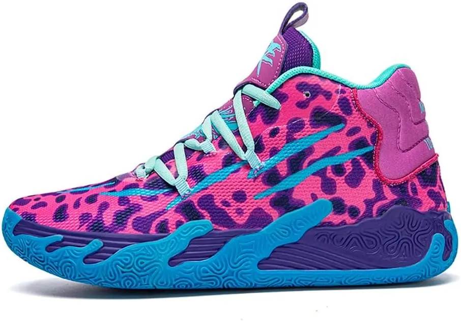 High top Neutral Basketball Shoes Men's Shoes Women's Shoes Super Light Sneakers wear Resistant high top Graffiti Style Combat Shoes Couple Style