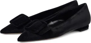 JORISTIMO Women's Ballet Flats Pointed Closed Toe Pumps Low Heels Mary Jane Slip On Dressy Flats