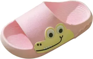 Kids Slides for Girls Boys Toddler Cloud Slides Animal Beach Slides Toddler Pool Shower Flip Flops Slippers