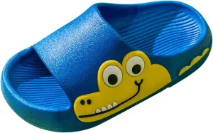 Kids Slides for Girls Boys Toddler Cloud Slides Animal Beach Slides Toddler Pool Shower Flip Flops Slippers