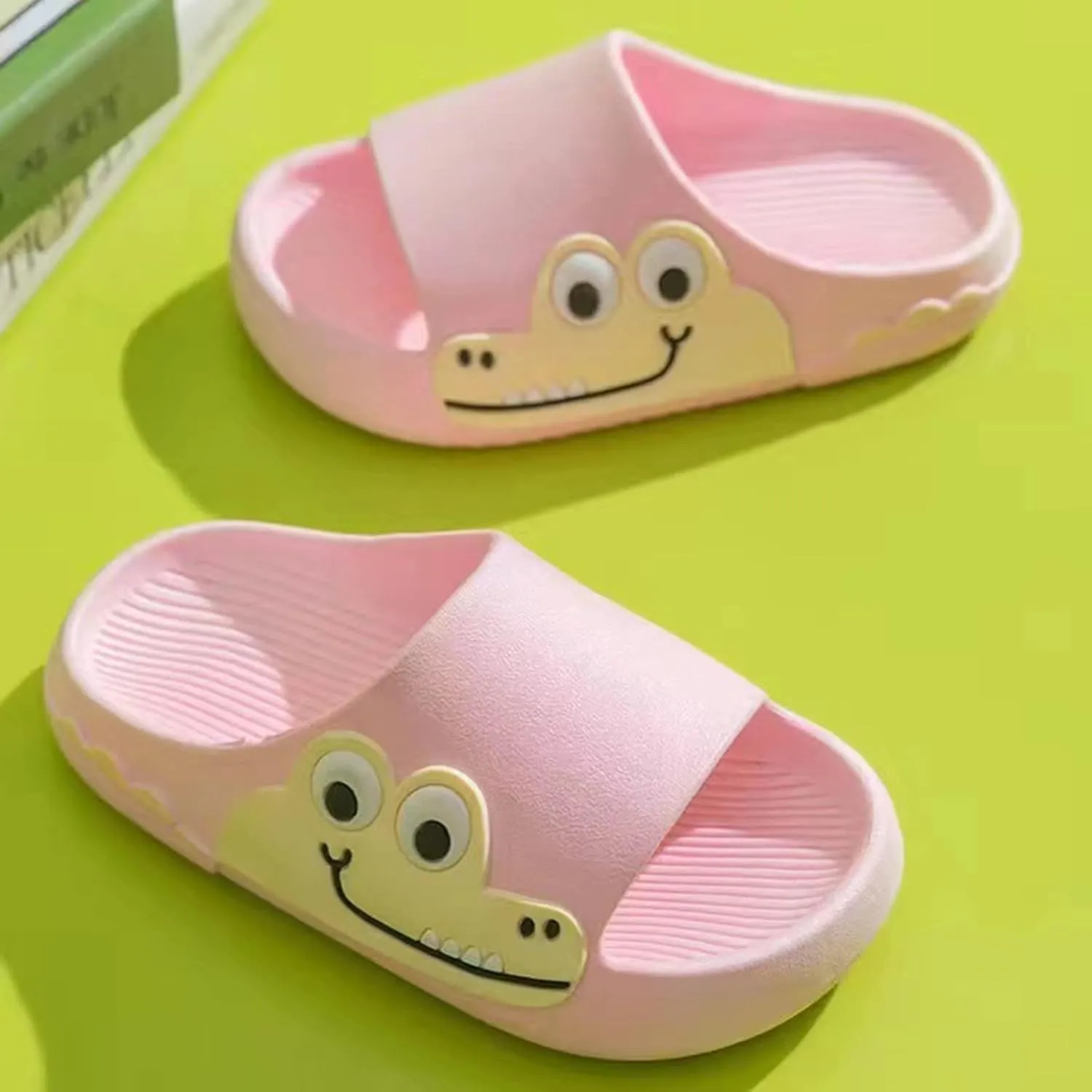Kids Slides for Girls Boys Toddler Cloud Slides Animal Beach Slides Toddler Pool Shower Flip Flops Slippers
