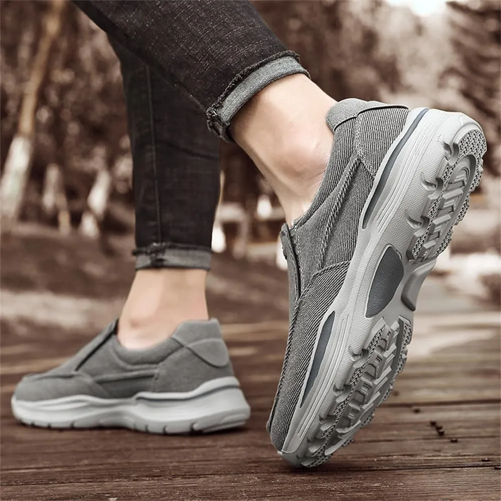 Light Sneakers for Men Casual Shoes Low Top Slip on Breathable Canvas Walking Shoes Comfortable Driving Shoes for Men
