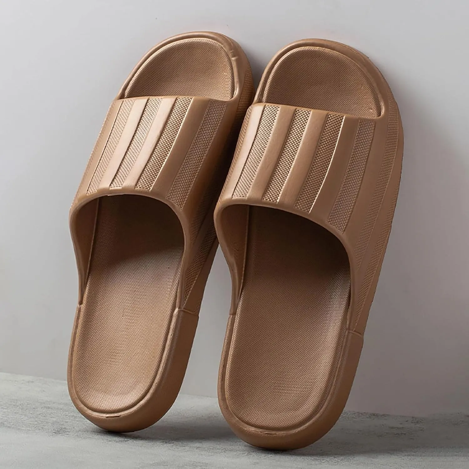Mens Shower Shoes Slides for Women Cloud Slippers for Men Shower Shoes Women Lightweight Pool Soft Sole Slippers