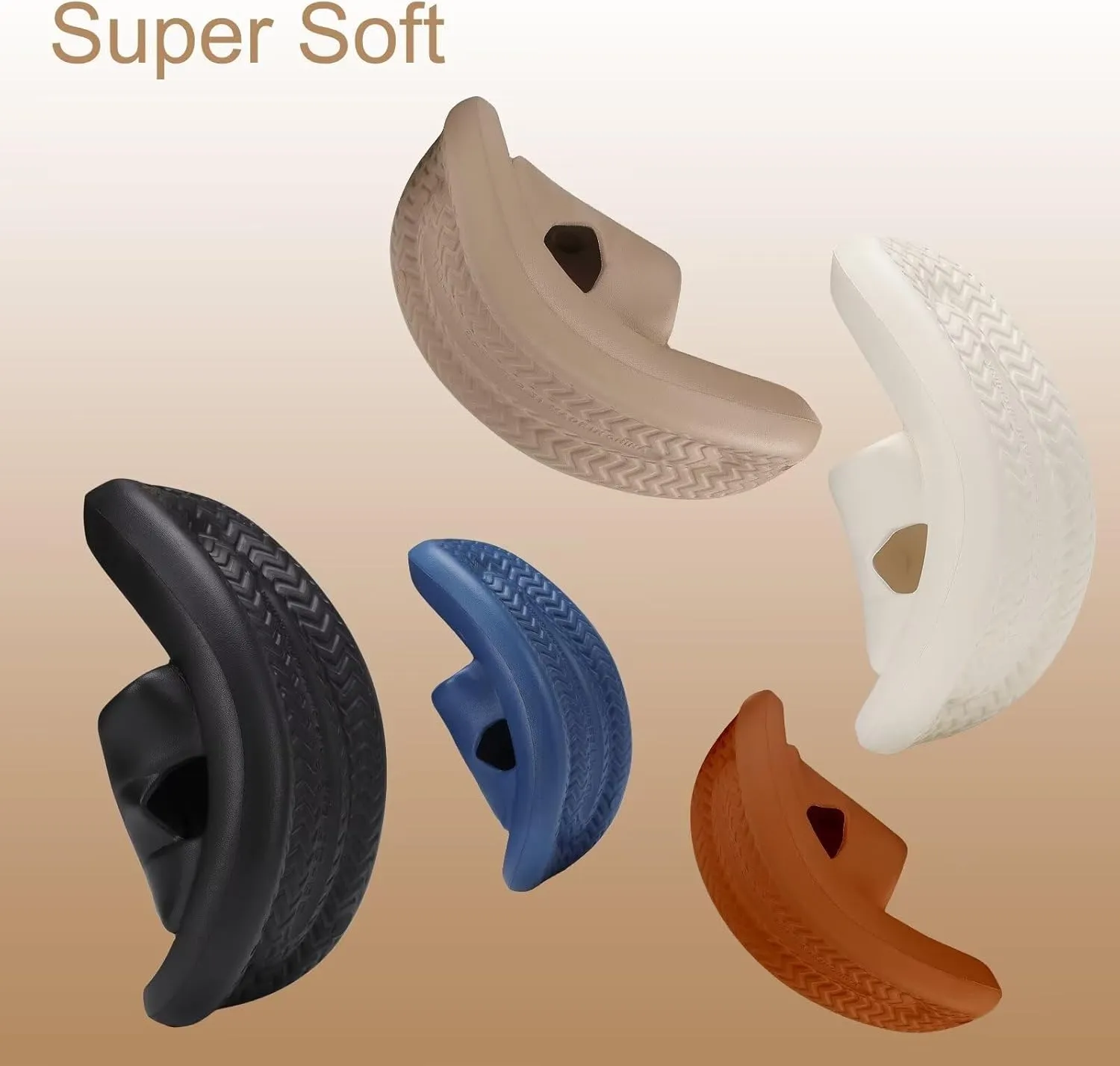 NineCiFun Massage Slippers Men's Shower Shoes Women's Indoor Bedroom Pool Spa Non-slip Silent Sandals