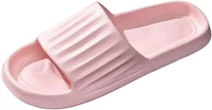 Non Slip Shower Shoes for Women House Slides Shower Sandals Versatile Sandals Pillow Slippers for Women