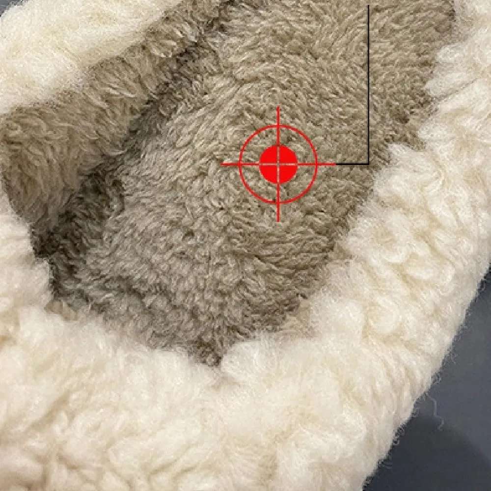 Premium Comfort Closed Back Cute Rabbit Bow Women's Fuzzy House Slippers Indoor Soft Warm Kawaii Shoes