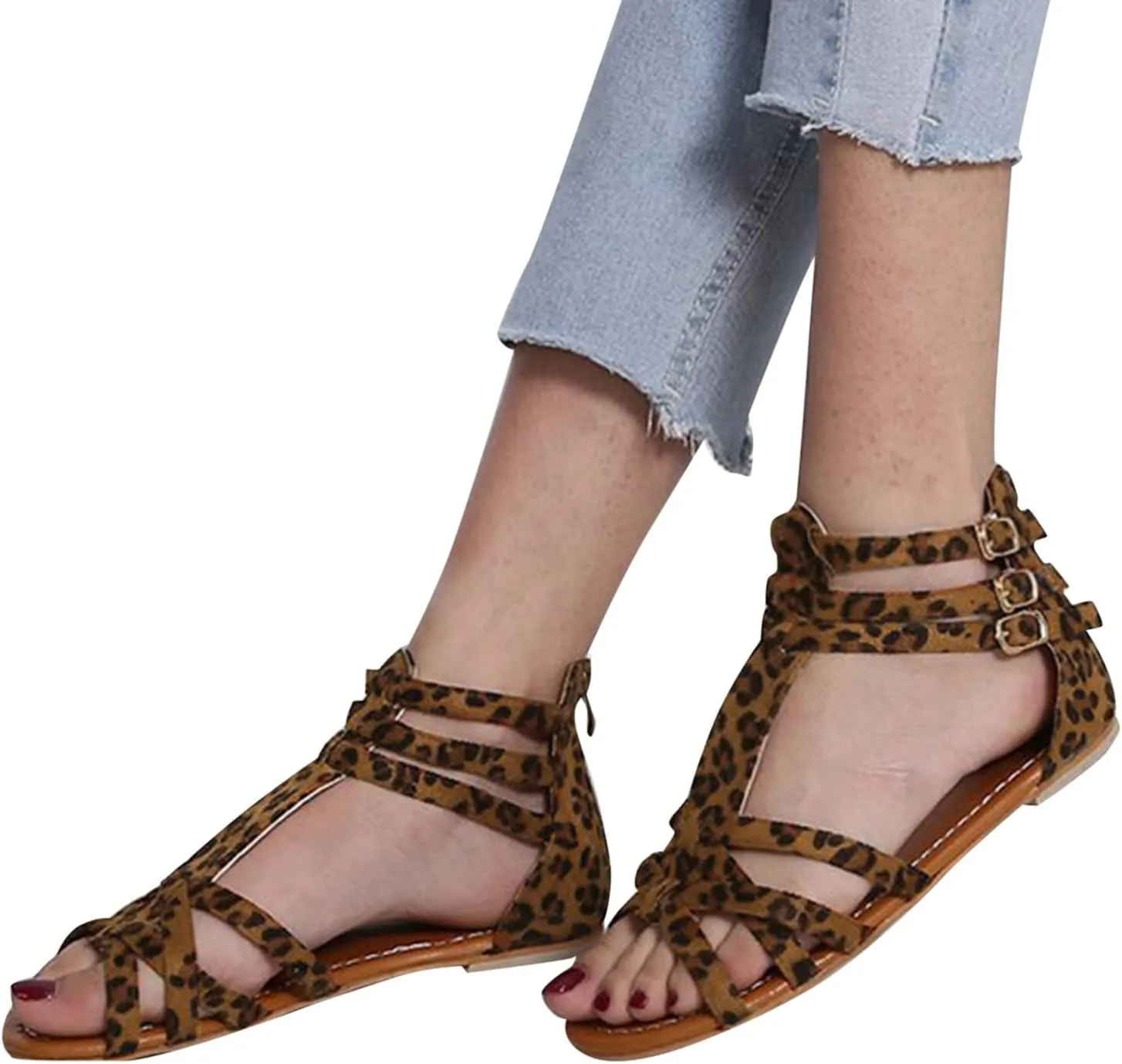 Sandals for Women 2025 Comfortable Sandals Dressy Flat Black Flip Flops for Women Dressy Flat Sandal Comfortable Slip On Womens Arch Support Platform Sandal