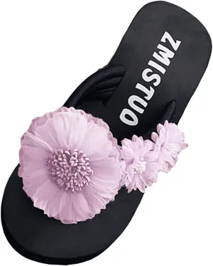 Slides for Women Wide Width Womens Flat Sandals Dressy Flip Flop Slippers Women Womans Flat Sandal Adjustable Buckle Slip on Womens Hiking Sandal