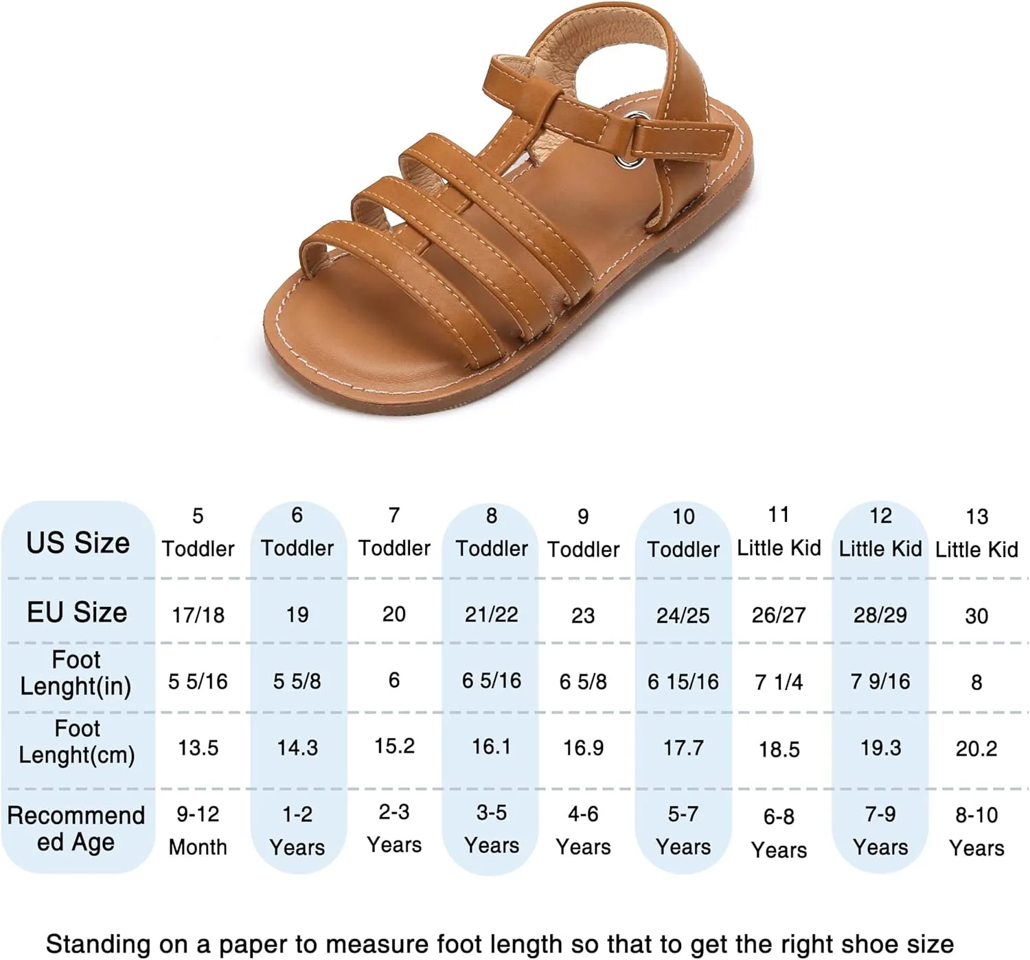 THEE BRON Girls Comfort Sandals Kids Shoes Sandals Filles Sandales