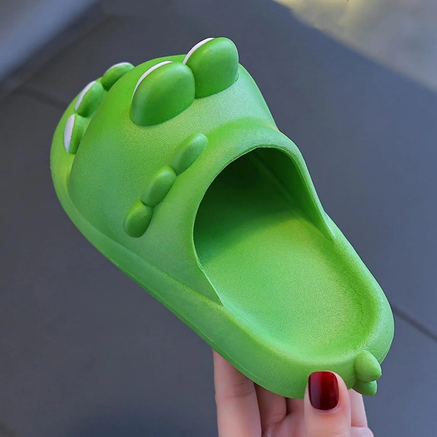 Toddler Boys Slides Sandals Dinosaur Foam Summer Slipper Shoes Baby Infant Cute Non Slip Pool Beach Water Sandals Soft