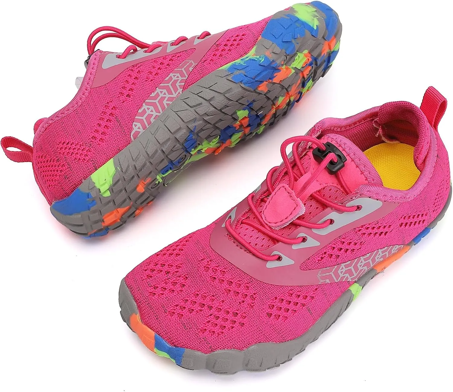 Water Shoes for Kids Boys Girls Aqua Athletic Sneakers Barefoot Beach Swim Pool Lightweight Sport Fast Dry Shoes(Toddler/Little Kid/Big Kid)
