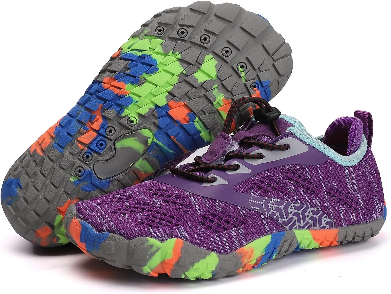 Water Shoes for Kids Boys Girls Aqua Athletic Sneakers Barefoot Beach Swim Pool Lightweight Sport Fast Dry Shoes(Toddler/Little Kid/Big Kid)
