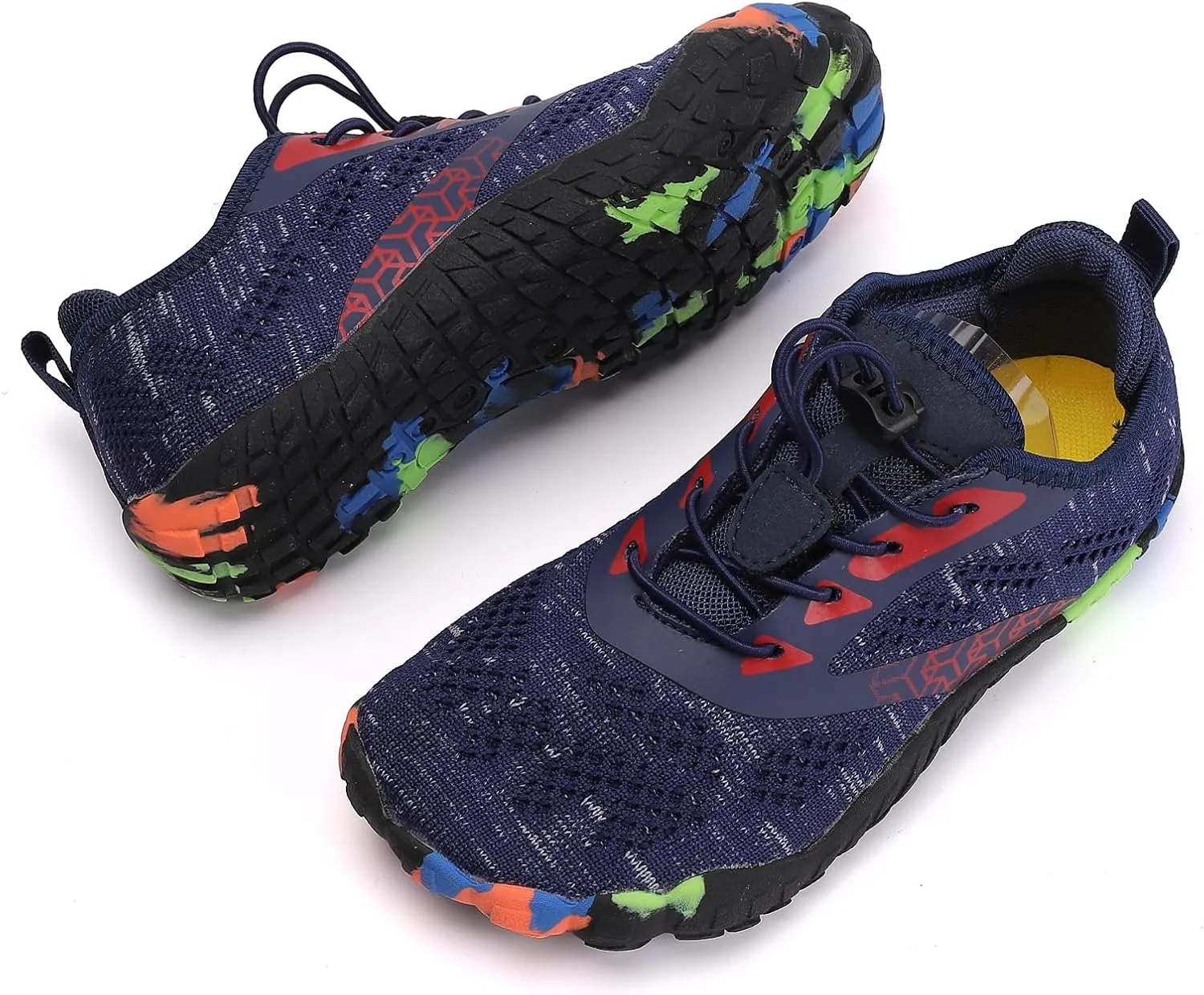 Water Shoes for Kids Boys Girls Aqua Athletic Sneakers Barefoot Beach Swim Pool Lightweight Sport Fast Dry Shoes(Toddler/Little Kid/Big Kid)