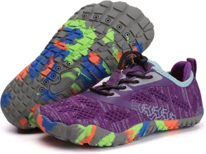 Water Shoes for Kids Boys Girls Aqua Athletic Sneakers Barefoot Beach Swim Pool Lightweight Sport Fast Dry Shoes(Toddler/Little Kid/Big Kid)