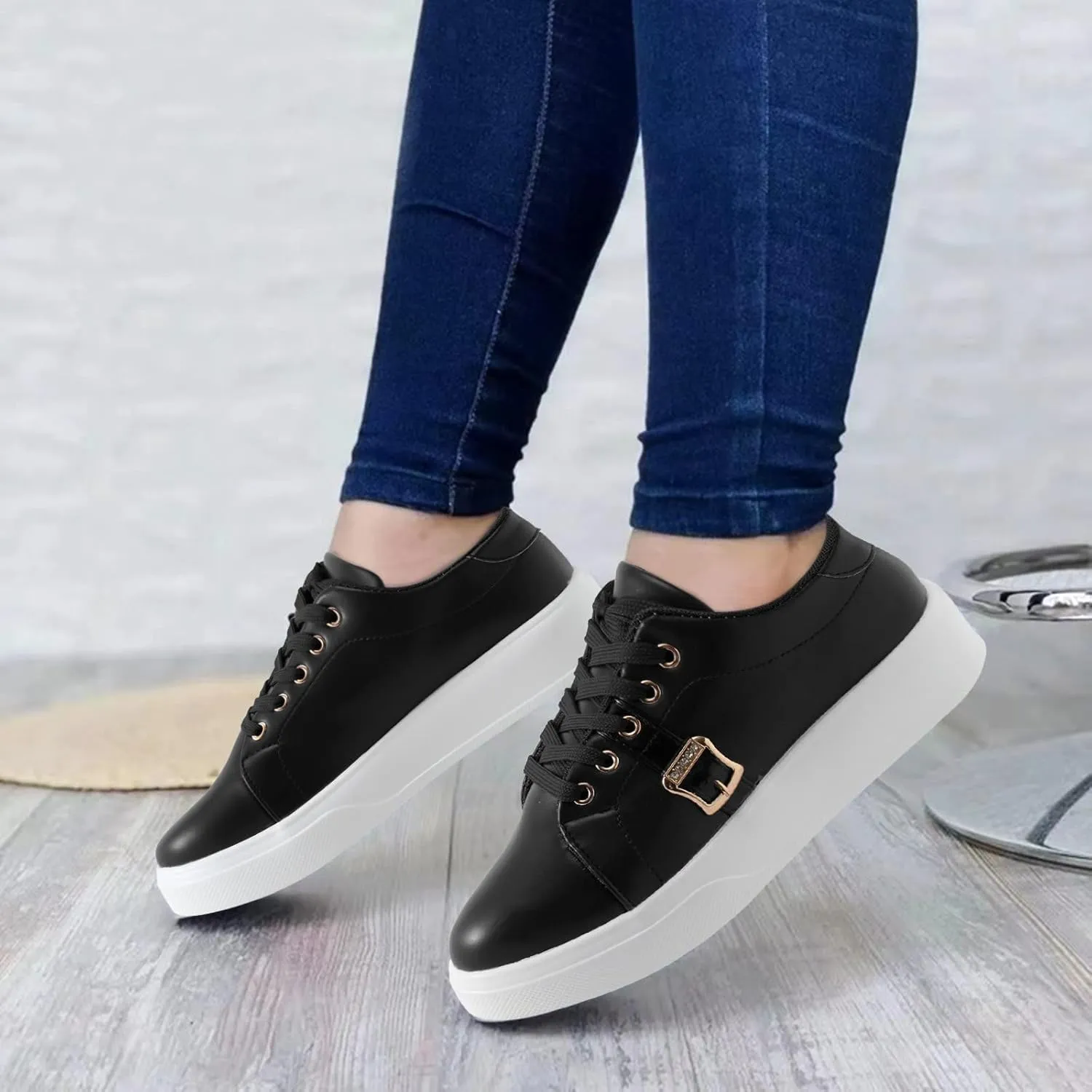 Women Elastic Slip On Sneakers Casual Walking Shoes Lightweight Canvas Comfortable Flats Non Slip Breathable Loafers