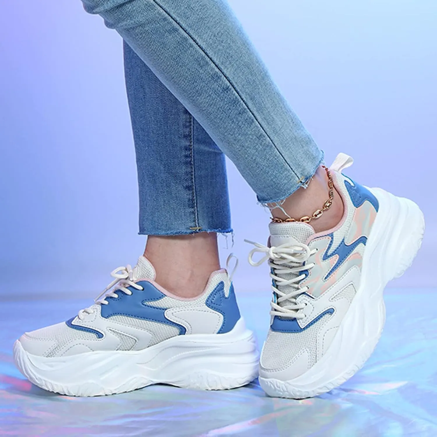 Women Slip On Walking Sneakers Casual Comfortable Shoes Lightweight Canvas Flats Non Slip Breathable Loafers