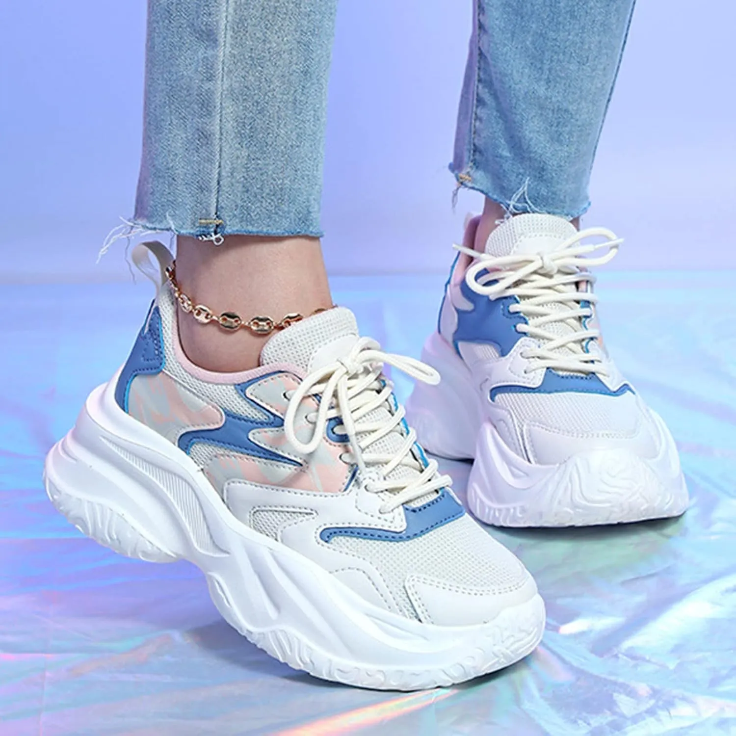 Women Slip On Walking Sneakers Casual Comfortable Shoes Lightweight Canvas Flats Non Slip Breathable Loafers