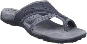 Women's Comfy Orthopedic Platform Sandals with Arch Support Flops, Fasciitis Comfort Sandals with Toe Ring Loop