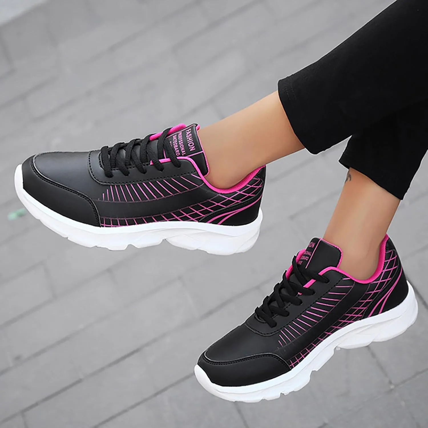 Womens Elastic Slip On Sneakers Casual Walking Shoes Lightweight Canvas Comfortable Flats Non Slip Loafers