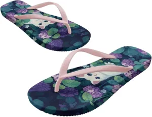 Women's Flip Flops Fashion Summer Sandal Lightweight Thong Sandals Non-Slip Shower Shoes Soft Slippers for Casual Beach Pool US Size 5-9
