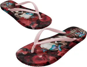 Women's Flip Flops Fashion Summer Sandal Lightweight Thong Sandals Non-Slip Shower Shoes Soft Slippers for Casual Beach Pool US Size 5-9