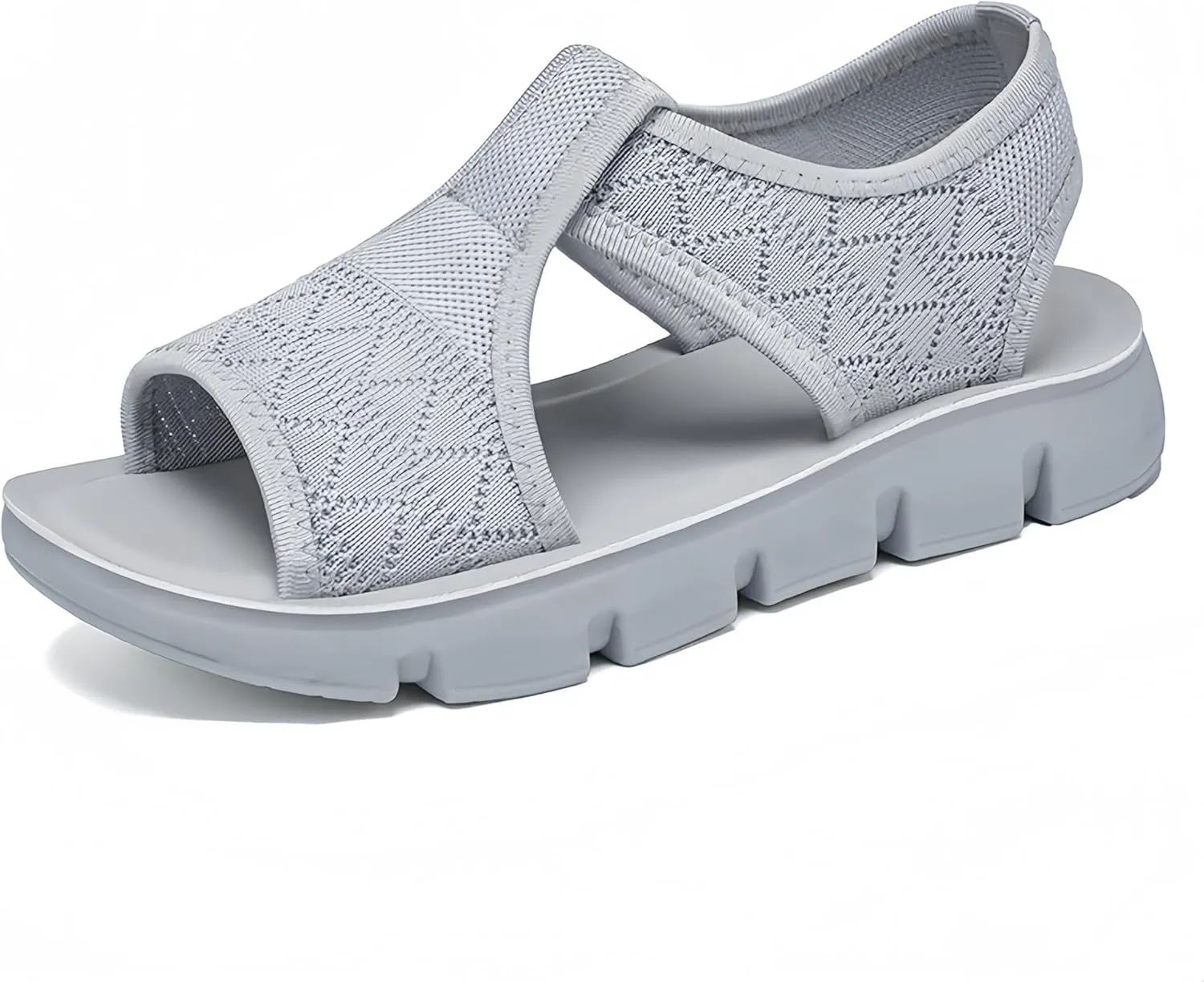 Women's Mesh Comfort Sandals Open Toe Platform Shoes 4 Colors Available