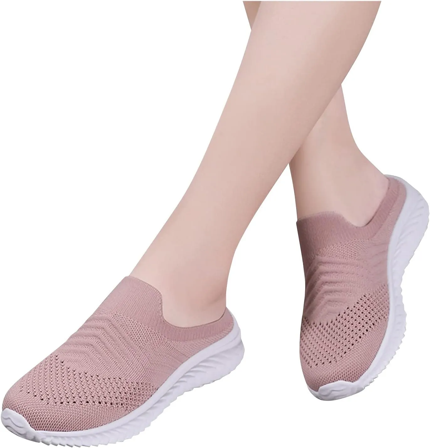 Womens Orthopedic Comfortable Loafers Slip On Walking Shoes with Arch Support Casual Sneakers Plantar Fasciitis Relief Foot Heel Pain Diabetic Feet