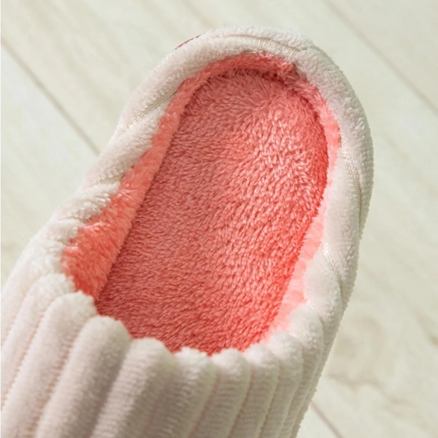 Women's Winter Cozy Fuzzy Slippers, Indoor/Outdoor, Memory Foam, Anti-Skid, Size 11, Pink
