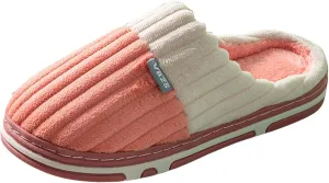 Women's Winter Cozy Fuzzy Slippers, Indoor/Outdoor, Memory Foam, Anti-Skid, Size 11, Pink